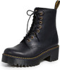 23921001 Dr. Martens Women's Shriver Hi Fashion Boot Black Burnished Wyoming 8