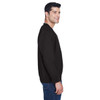 M700 Harriton Adult Microfiber Wind Shirt Black/White L