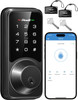 Zowill Smart Lock - Keyless Entry Door Lock with APP Control DK06 - Matte Black