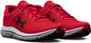3026175 Under Armour Men's Charged Assert 10 Running Shoe Red/Red/Black 10