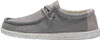 110063224 Hey Dude Men's Wally Chambray Frost Grey 10