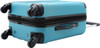 Travelers Club Chicago Plus Carry-on Luggage and Accessories Set of 5 Piece Teal