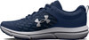 3026175 Under Armour Men's Charged Assert 10 Running Shoe Academy/White 10