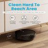 ROPVACNIC Robot Vacuum Cleaner with 3000Pa Cyclone Suction - BLACK