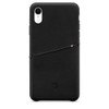 Decoded Leather Snap-On Case for iPhone XR - Black