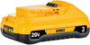 DEWALT 20V MAX Li-ion 1 Batteries 3 Ah 20V MAX Battery DCB230 - Yellow/Black
