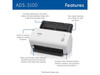 Brother ADS3100 24 bit 600 x 600 dpi Sheet Fed High-Speed Desktop Scanner for