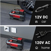 VacLife Tire Inflator 12V DC/120V AC Portable Air Compressor ATJ-6888 - Red