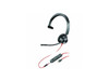 Poly Blackwire 3310 USB-C Headset TAA - Mono - USB Type C, Mini-phone (3.5mm) -