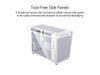 ASUS Prime AP201 White MicroATX Tempered Glass Edition Supports Graphics Cards