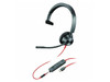 Poly Blackwire 3315 Microsoft Teams Certified USB-C Headset TAA - Mono -