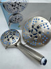 AquaCare AS-SEEN-ON-TV High Pressure 50-mode 3-way Shower Head - SATIN NICKLE