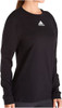 EK0324 Adidas Women's Amplifier Long Sleeve Crew Neck New