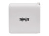 Tripp Lite USB C Wall Charger 4Port Compact 100W PD3.0 White U280W04100C2G