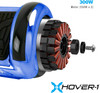 Hover-1 Matrix Electric Self-Balancing Hoverboard with 6.5” LED Tires - BLUE