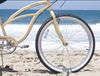 Firmstrong Urban Lady 7 Gear Speed Women's 26 Inch Beach Cruiser Bike - Vanilla