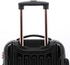 Kensie Women's Alma Hardside Spinner Luggage Expandable Carry-On 20" - BLACK