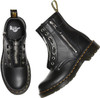 1460TZ Dr. Martens Women's 1460 Twin Zip Leather Lace Up Boots Black/Wanama 9