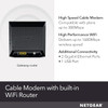 NETGEAR Cable Modem Router Combo C6250 - Dual Band, Compatible - Black