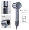 Laifen Swift Special Hair Dryer with Magnetic Nozzle & Diffuser (Silver Blue)