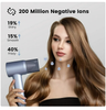 Laifen Swift Special Hair Dryer with Magnetic Nozzle & Diffuser (Silver Blue)