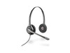 HP Poly SupraPlus H261N Stereo Binaural Wired On-ear Headset +Pouch TAA