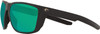 COSTA DEL MAR 6S9002 FERG - MATTE BLACK/POLARIZED GREEN LENSES SUNGLASSES