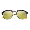 Breed Hercules Titanium Sunglasses - Gunmetal Titanium/Celeste-Yellow