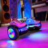 Jetson J Beat All-Terrain Hoverboard Tires Light-Up 10 mph JJBEAT-BLK - BLACK