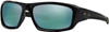 Oakley Men's OO9236 Valve Rectangular -POLISHED BLACK Frame, DEEP BLUE POLARIZED