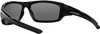 Oakley Men's OO9236 Valve Rectangular -POLISHED BLACK Frame, DEEP BLUE POLARIZED