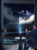 CLOKOWE 4K Mini Projector WiFi Bluetooth, 180° Rotation & Auto Keystone - Black