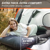TOBTOS Inflatable Camping Pillow Thick 6 Inch Ultralight Sleeping Pad LG70
