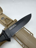 Gerber Gear Strongarm Fixed Blade Tactical Knife Survival Gear - Coyote Brown