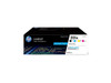 HP 201A 4-pack Black/Cyan/Magenta/Yellow Original LaserJet Toner Cartridges,