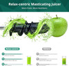 MOVSOU Juicer Machines, Slow Masticating Juicer - White