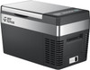 JOYTUTUS 12 Volt Refrigerator, 26 Quart / 25L Electric Cooler - BLACK/SILVER