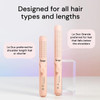 L'ANGE HAIR Le Duo 360° Airflow Styler 2-in-1 Curling Wand & Titanium - Pink