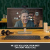 Logitech Brio 4K Webcam Video Calling Noise-Canceling mic 960-001419 - Black