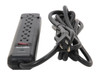Tripp Lite TLP712B 7 Outlets 1080 Joules 12 Feet Cord Black Protect It! Surge
