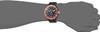 Alpina Men's Horological Analog Display Quartz Watch - Orange Bezel, Black