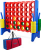 Giantville Giant 4 in a Row Connect Game 4'x3.5' - Storage Carry Bag -RED/BLUE