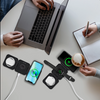 ADURO POWERUP TRINITY 3 IN 1 WIRELESS CHARGING IPHONE AIRPODS IWATCH - BLACK