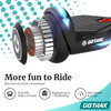 Gotrax NOVA Hoverboard with 6.5" LED Wheels - Black