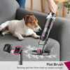 BSRCO Handheld Vacuum Cordless, 8K Pa Powerful Portable Vacuum for Car - Rose