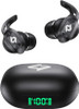 YETEKY Wireless Earbuds Bluetooth Headphones Wireless Charging LED A16 - Black