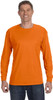 5586 Hanes Tagless ComfortSoft Long-Sleeve T-Shirt Safety Orange L