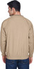 M700 Harriton Adult Microfiber Wind Shirt Stone/Black M