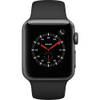 For Parts: Apple Watch Series 3 Cellular 38mm Space Gray Black Band - CANNOT BE REPAIRED