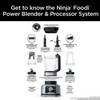 Ninja Foodi Power Blender & Processor System Smoothie Bowl Maker SS350 - Silver
